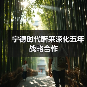 宁德时代蔚来深化五年战略合作(图3) 宁德时代蔚来深化五年战略合作(图3)