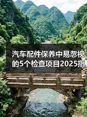 汽车配件保养中易忽视的5个检查项目2025指南(图3) 汽车配件保养中易忽视的5个检查项目2025指南(图3)