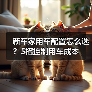 新车家用车配置怎么选?5招控制用车成本(图2) 新车家用车配置怎么选?5招控制用车成本(图2)