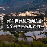 新车保养别只换机油!5个最容易忽视的检查项目 新车保养别只换机油!5个最容易忽视的检查项目