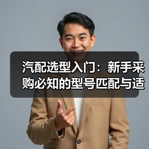 汽配选型入门：新手采购必知的型号匹配与适配技巧