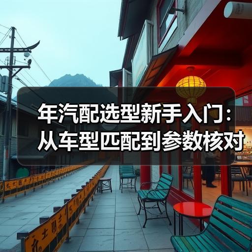 年汽配选型新手入门：从车型匹配到参数核对的实操方法