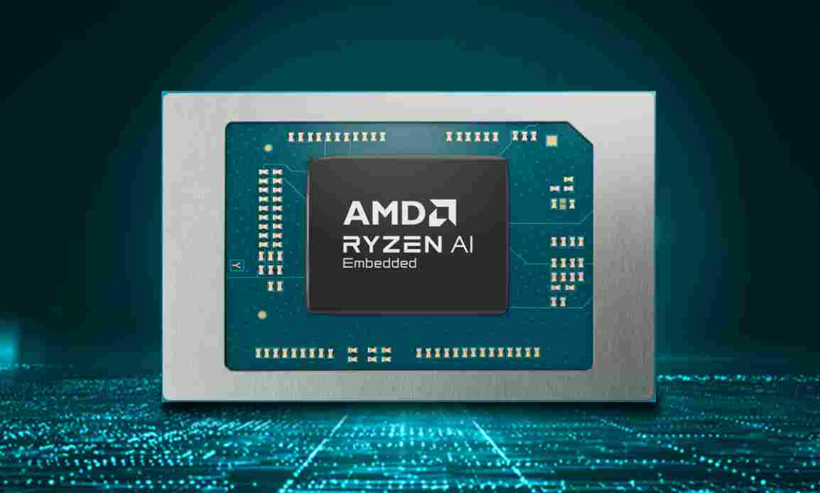 AMD推出Ryzen AI嵌入式处理器产品组合 为汽车、工业和物理人工智能领域提供沉浸式体验