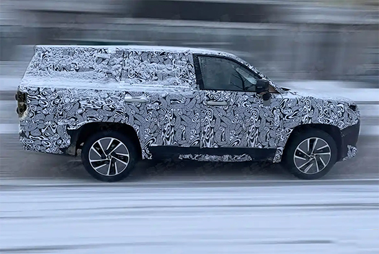 或命名为T1T 奇瑞全尺寸SUV谍照曝光