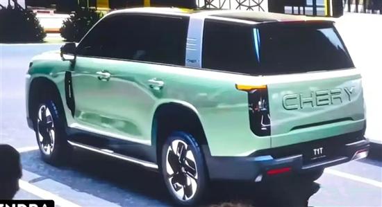 或命名为T1T 奇瑞全尺寸SUV谍照曝光