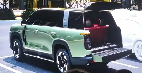 或命名为T1T 奇瑞全尺寸SUV谍照曝光