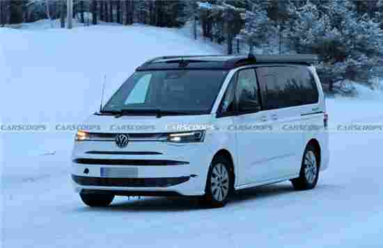 内外设计升级 新款大众T7谍照曝光