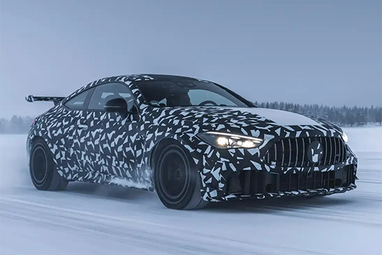 或搭载新V8发动机 AMG CLE Mythos谍照曝光