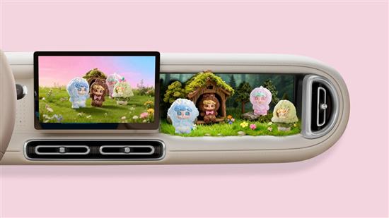 第五代宏光MINIEV内饰官图发布 设计有新意