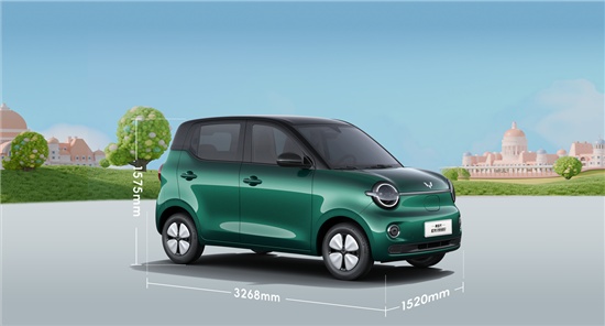 第五代宏光MINIEV内饰官图发布 设计有新意