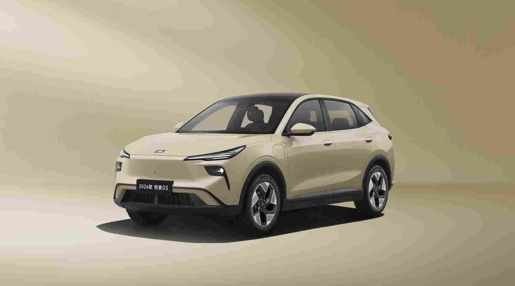 7.98万-11.99万 2026款奔腾悦意03上市